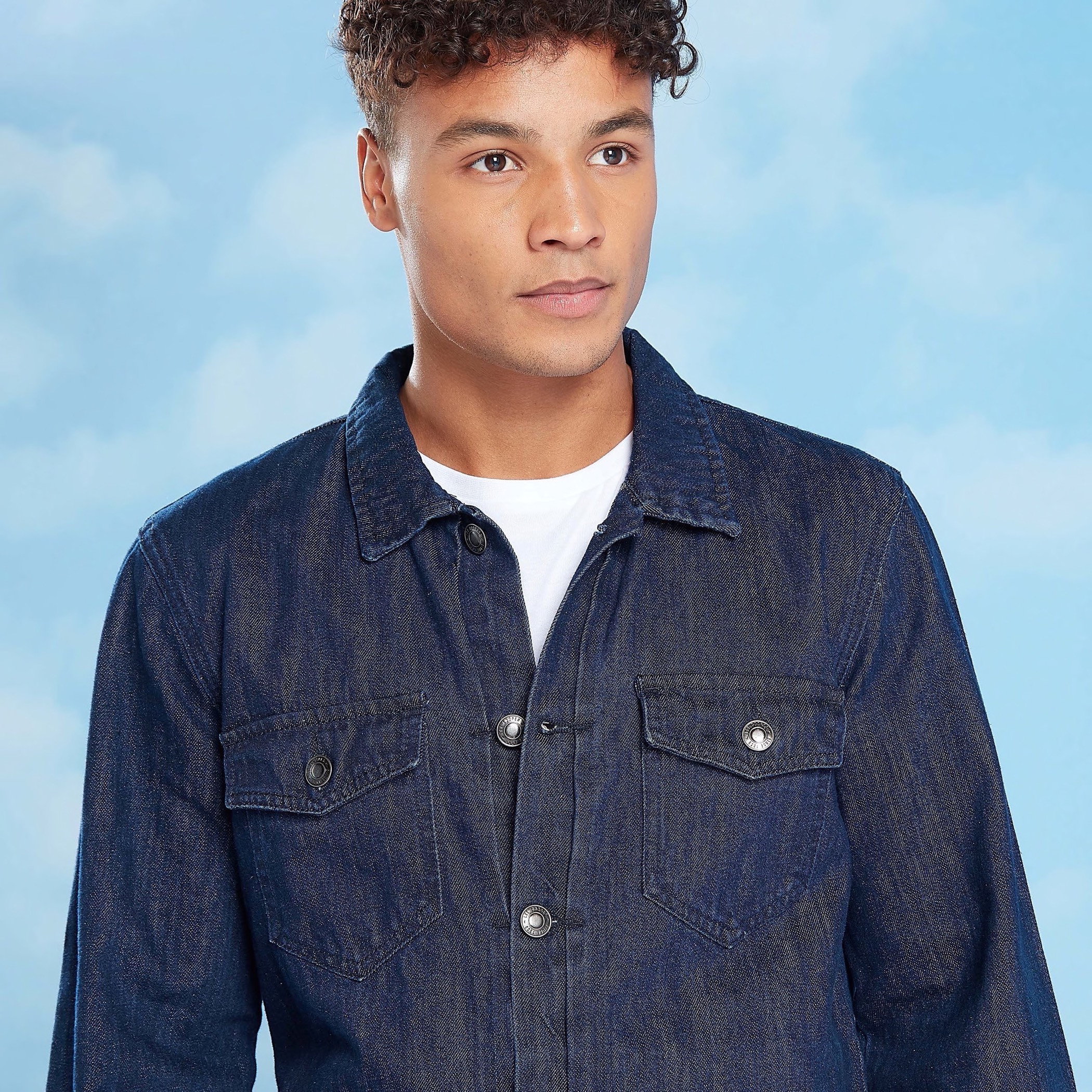 Buy lt. blue Jackets & Coats for Men by LEE COOPER Online | Ajio.com